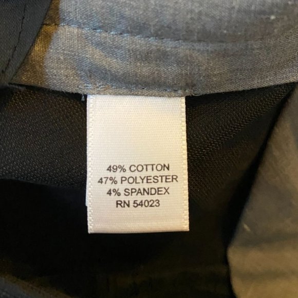 Banana Republic Mobwife Y2K Black Dress Stretch Pants with Ankle Zipper Size 6 - Picture 4 of 11